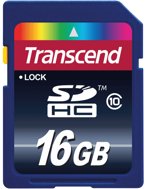 TS16GSDHC10 - SDHC-Speicherkarte 16GB