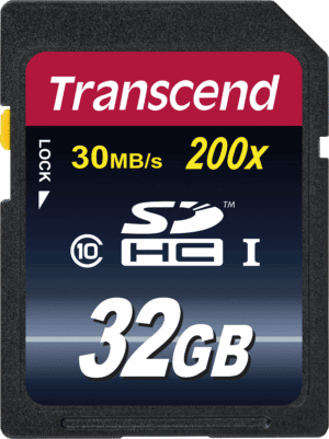 TS32GSDHC10 - SDHC-Speicherkarte 32GB