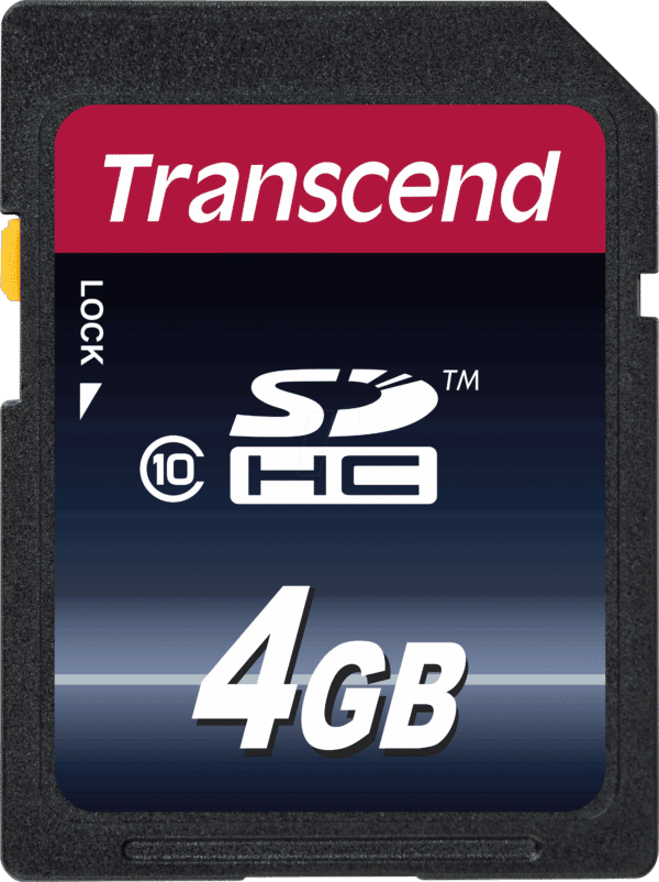 TS4GSDHC10 - SDHC-Speicherkarte 4GB