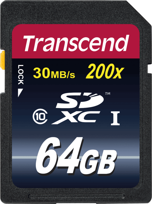 TS64GSDXC10 - SDXC-Speicherkarte 64GB