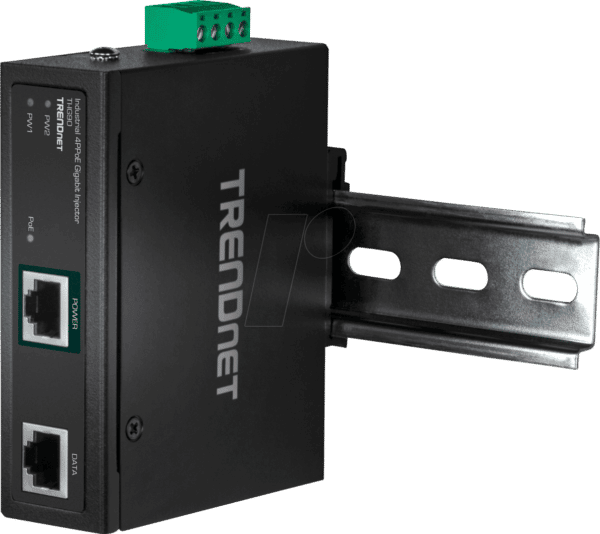 TRN TI-IG90 - Power over Ethernet (4PPoE) Gigabit Injektor