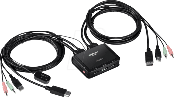 TRN TK-220DPI - 2-Port KVM Switch