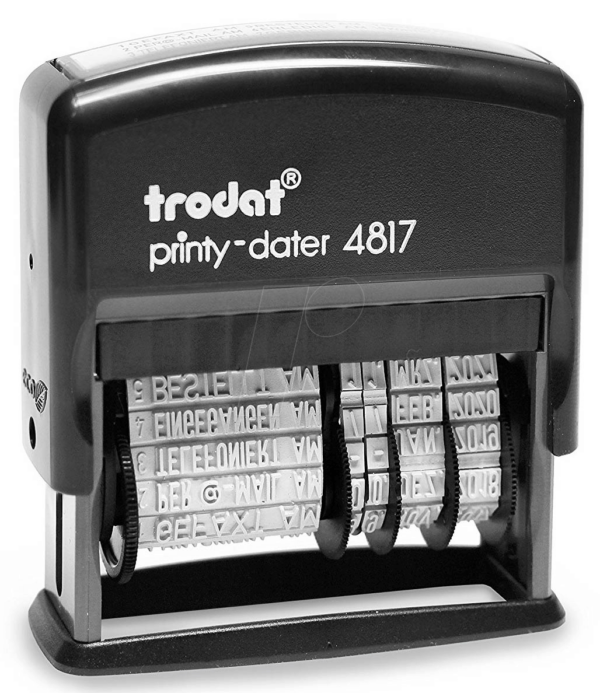 TRODAT 4817 - Datums- und Textstempel