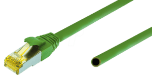 UF CAT6A GN 100 - Cat.6a Ultra Flex -Patchkabel - 100 m - grün