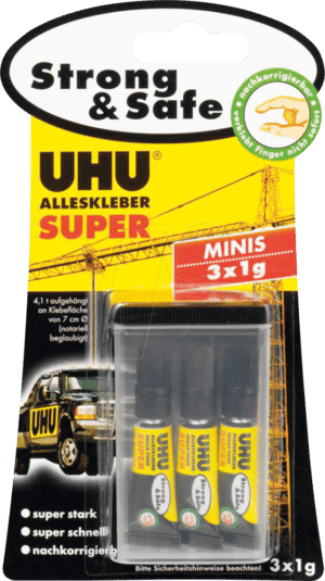 UHU 44305 - UHU ALLESKLEBER SUPER Strong & Safe