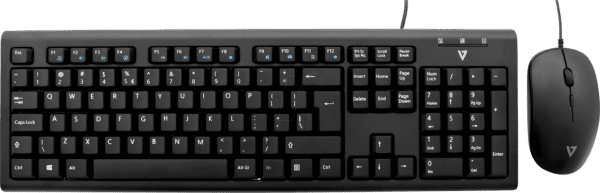 V7 CKU200UK - Tastatur-/Maus-Kombination