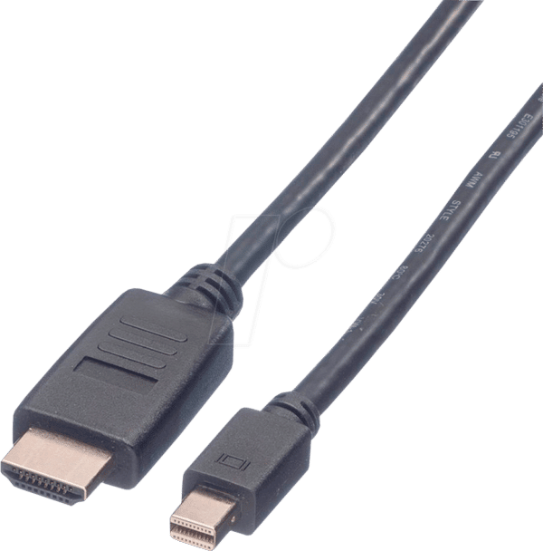 VALUE 11995792 - Mini DisplayPort 1.1 auf HDMI A Stecker