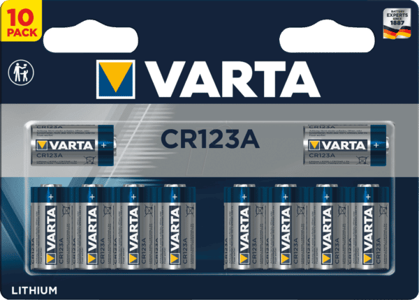 VARTA CR 123A SP - Lithium Batterie