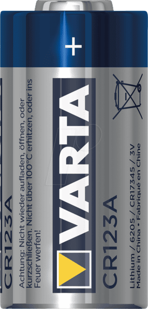 VARTA CR 123A - Lithium Batterie