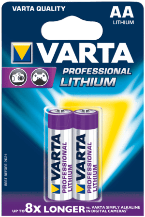 VAR LI 2XAA - Lithium Batterie