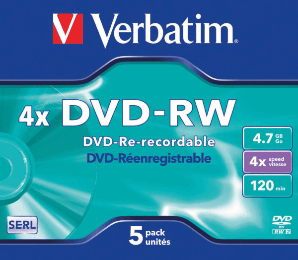 VERBATIM 43285 - Verbatim DVD-RW 4