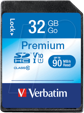 VERBATIM 43963 - SDHC-Speicherkarte 32GB