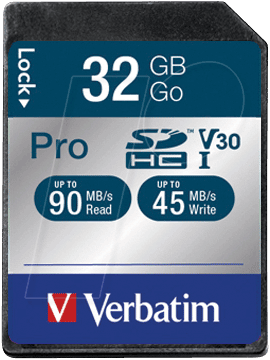 VERBATIM 47021 - SDHC-Speicherkarte 32GB