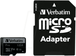 VERBATIM 47041 - MicroSDHC-Speicherkarte 32GB