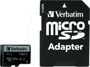 VERBATIM 47044 - MicroSDXC-Speicherkarte 128GB