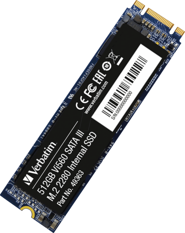 VERBATIM 49363 - Verbatim Vi560 S3 SSD M.2 512GB SATA