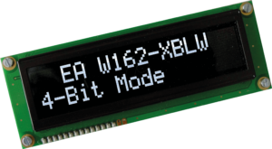 EA W162-XBLW - Display OLED