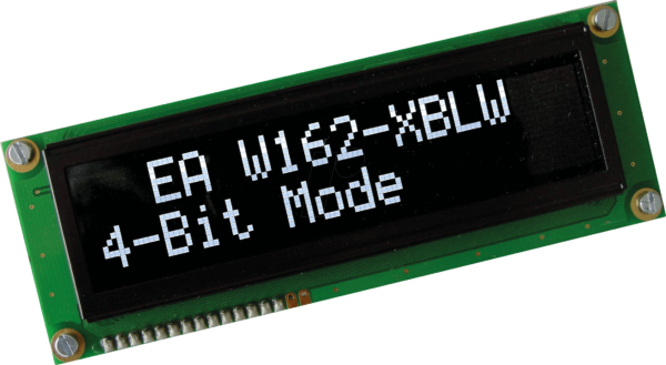 EA W162-XBLW - Display OLED