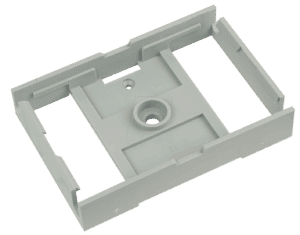 WAGO 288-001 - Montagesockel für Kleinplatinen