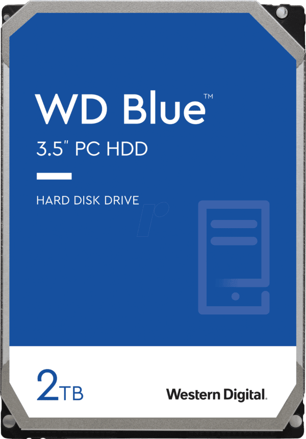 WD20EZBX - 2TB Festplatte WD Blue - Desktop