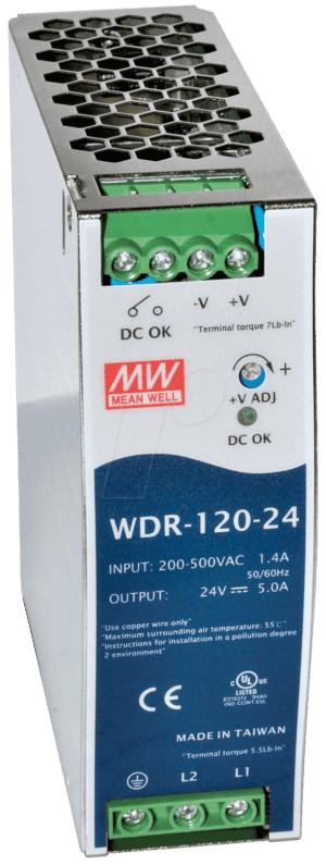 MW WDR-120-48 - Schaltnetzteil