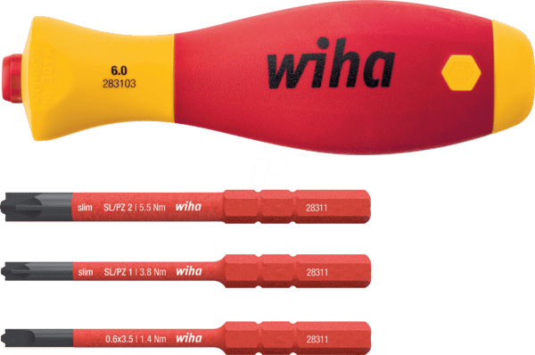 WIHA 43449 - Bit-Satz SoftFinish slimVario electric