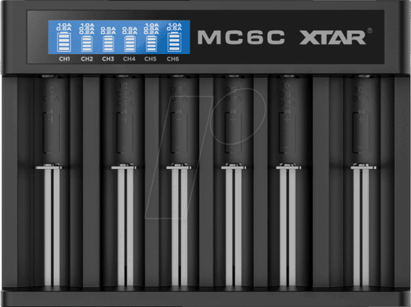 XTAR MC6C - Schnellladegerät