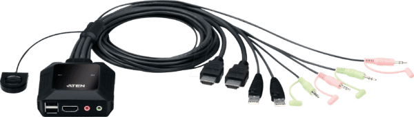 ATEN CS22H - 2-Port KVM Switch