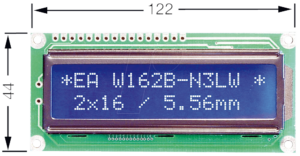 LCD 162F BL - LCD-Modul