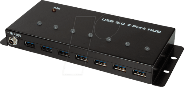 LOGILINK UA0317 - USB 3.0 7 Port Industrie-Hub