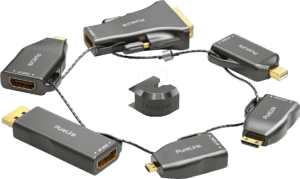 PURE IQ-AR210 - 4K HDMI Adapterring mit sechs Adaptern