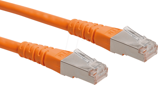 ROLINE 21151337 - Patchkabel Cat.6 S/FTP PIMF orange 1m