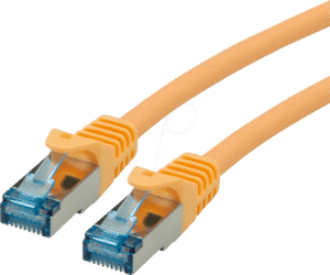 ROLINE 21152972 - Patchkabel Cat.6a S/FTP PiMF gelb 0.3m