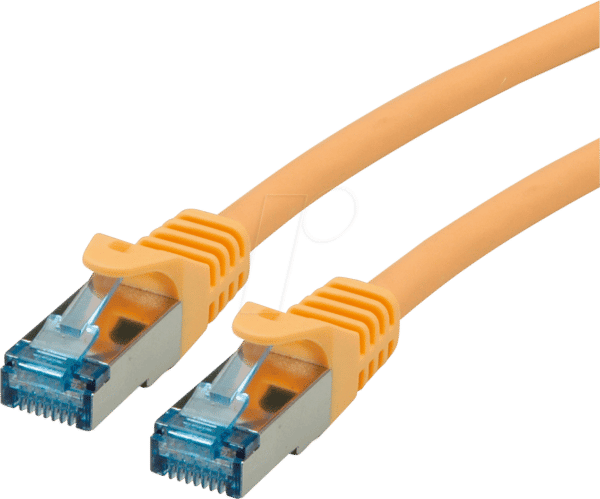 ROLINE 21152972 - Patchkabel Cat.6a S/FTP PiMF gelb 0.3m