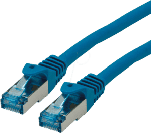 ROLINE 21152849 - Patchkabel Cat.6a S/FTP PiMF blau 20m