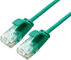 ROLINE 21153931 - Patchkabel Cat.6a UTP grün 0.3m