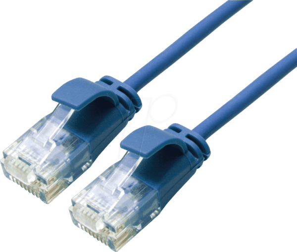 ROLINE 21153942 - Patchkabel Cat.6a UTP blau 0