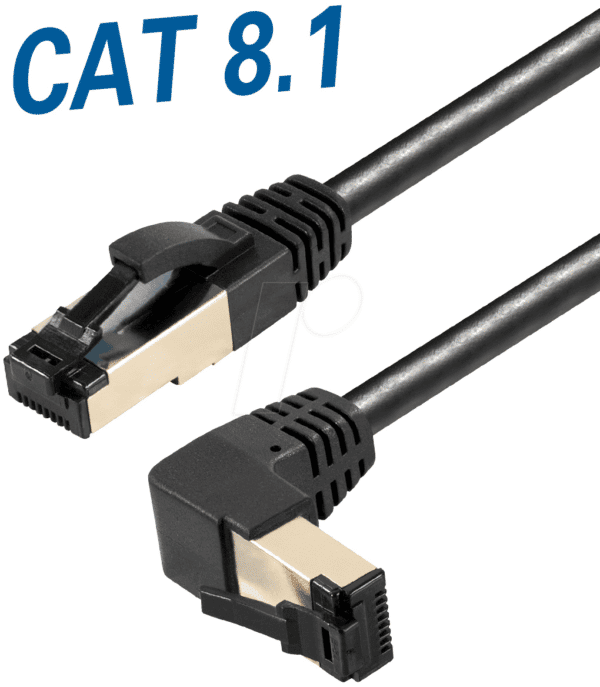 TME TI49-2L - Patchkabel Cat.8.1 S/FTP gewinkelt / gerade