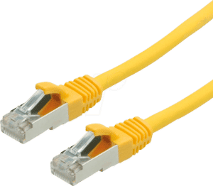 VALUE 21991272 - Patchkabel Cat.6 S/FTP PIMF gelb 7m