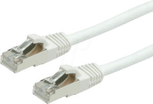 VALUE 21991266 - Patchkabel Cat.6 S/FTP PIMF weiß 5m