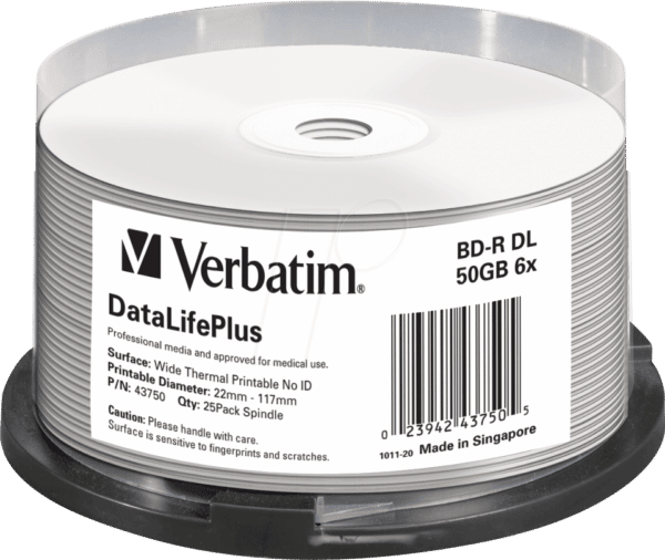 VERBATIM 43750 - BD-R