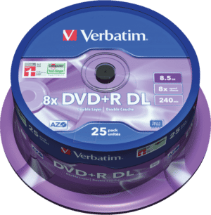 VERBATIM 43757 - DVD+R 8