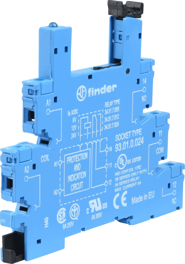 FIN 93.01.0 024 - Relaissockel für: FIN 34.51/.81