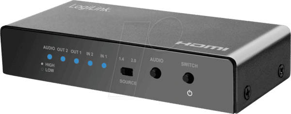 LOGILINK HD0039 - 2x2 HDMI Matrix Switch