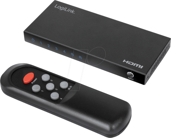 LOGILINK HD0056 - 4x1 HDMI Matrix Switch