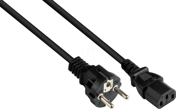 KM P0030-S030 - Netzkabel Schutzkontakt-Stecker Typ E+F