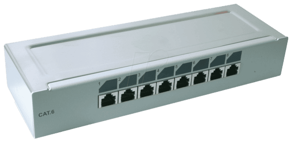 PATCHPANEL 8-6 - Mini-Patchpanel