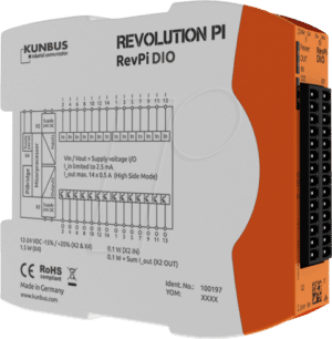 REVPI DIO - RevPi Digitales I/O-Erweiterungsmodul