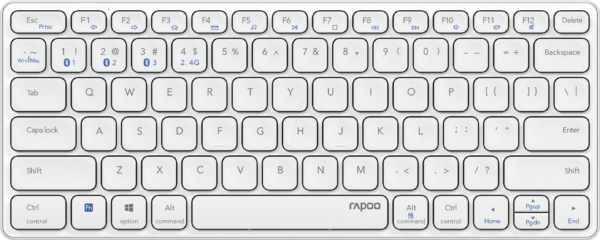 RAPOO E9600M WS - Funk-Tastatur