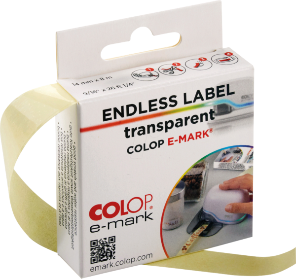 COLOP 155362 - e-mark® Endlosetikettenband